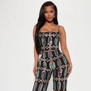 Just your fairytail sequin pant set!